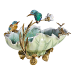 Чаша в виде листка лотоса с птицами Eden Garden варинант исполнения - 2 | Loft Concept в Липецке