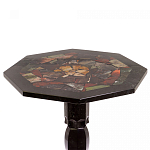 Кофейный стол из натуральных камней Змеевик и Яшма Natural Stone Tables варинант исполнения - 8 | Loft Concept в Липецке