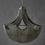 Люстра в форме колокола с декором из тонких железных нитей Jagged Pattern варинант исполнения - 5 | Loft Concept в Липецке
