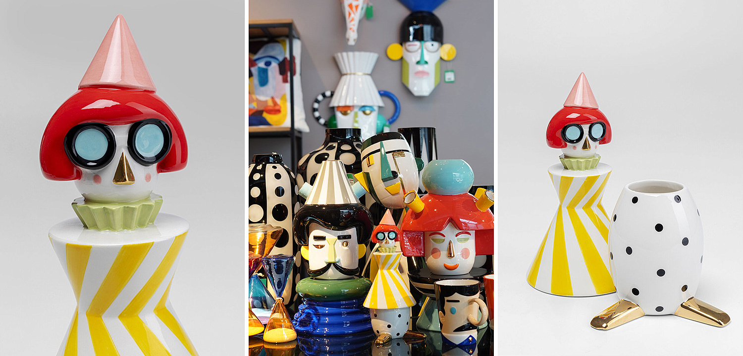 Ваза с крышкой Funny Doll Vase III Ваза с крышкой Funny Doll Vase III - Loft-Concept в Липецке