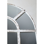 Зеркало-окно с эффектом старения в венецианском стиле Venetian White Mirror варинант исполнения - 3 | Loft Concept в Липецке