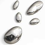 Абстрактная скульптура на стену в виде капли воды Water Outline варинант исполнения - 8 | Loft Concept в Липецке