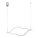 Подвесной светильник волнообразный изогнутый на двух тросах 123 см Spiral Lighting варинант исполнения - 2 | Loft Concept в Липецке