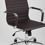 Офисное кресло Renal Low Brown варинант исполнения - 8 | Loft Concept в Липецке