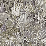 Ткань Jungle Animaux Camoufles Бежевый Велюр N 1147 варинант исполнения - 1 | Loft Concept в Липецке