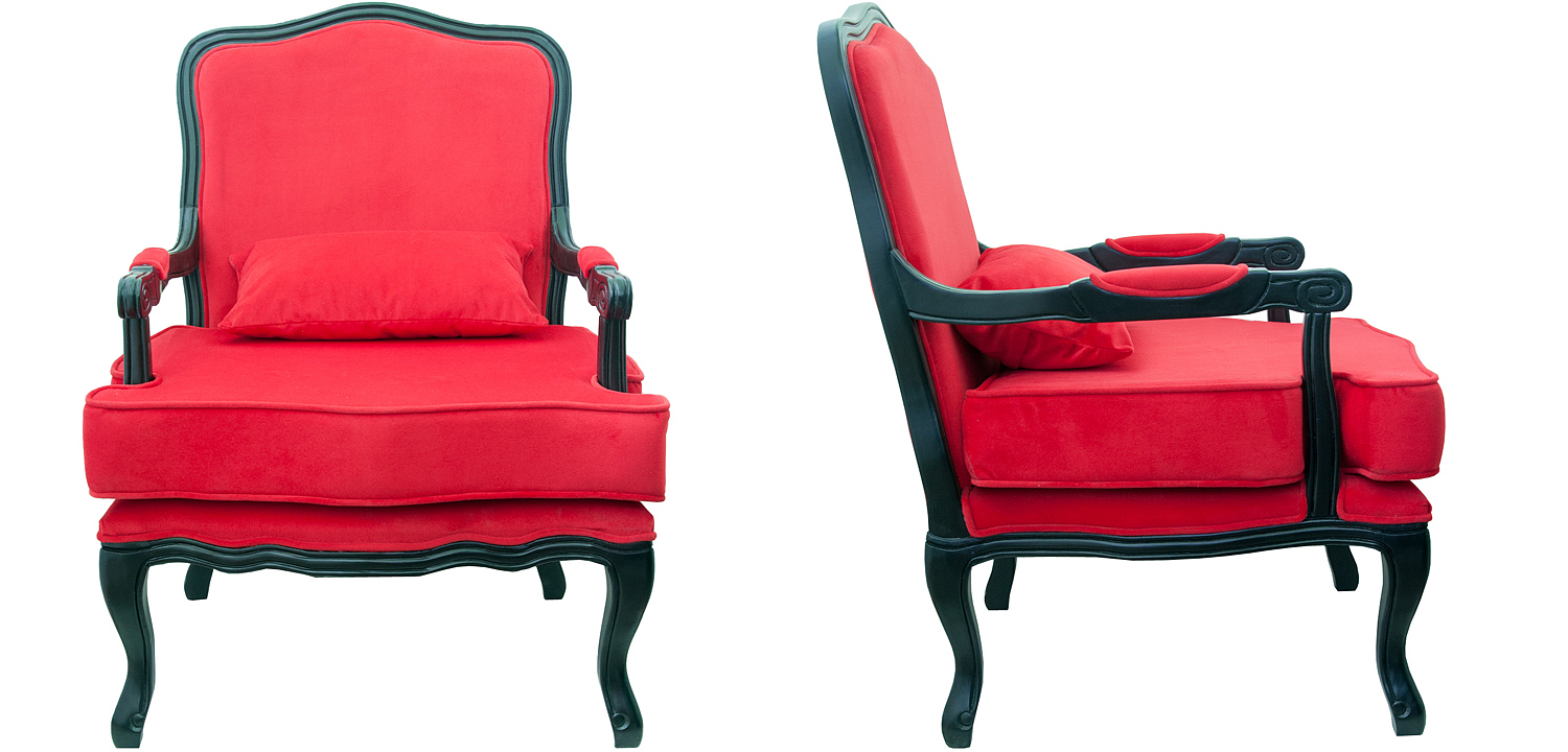 Кресло Harold Chair red Кресло Harold Chair red - Loft-Concept в Липецке