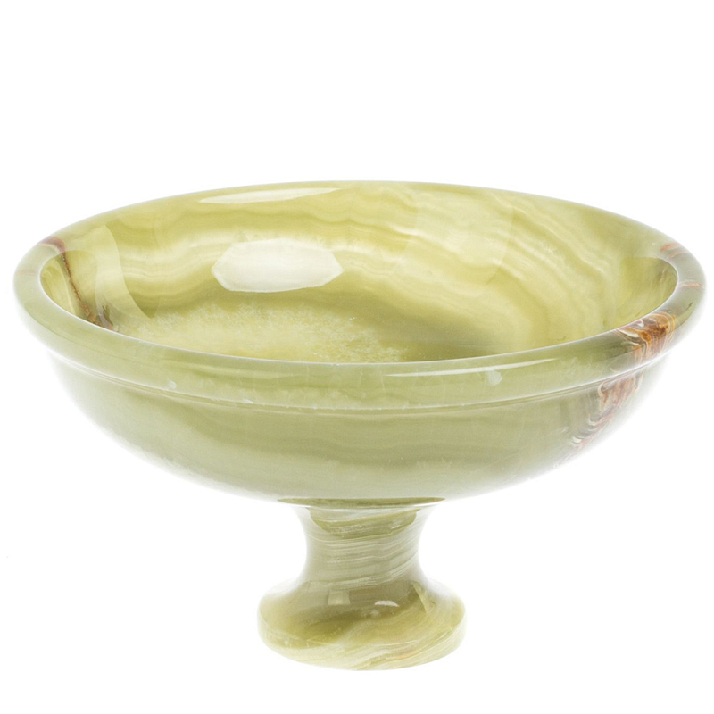 Конфетница из натурального камня оникс Stone Candy Bowl Бежевый Конфетница из натурального камня оникс Stone Candy Bowl Бежевый в Липецке | Loft Concept