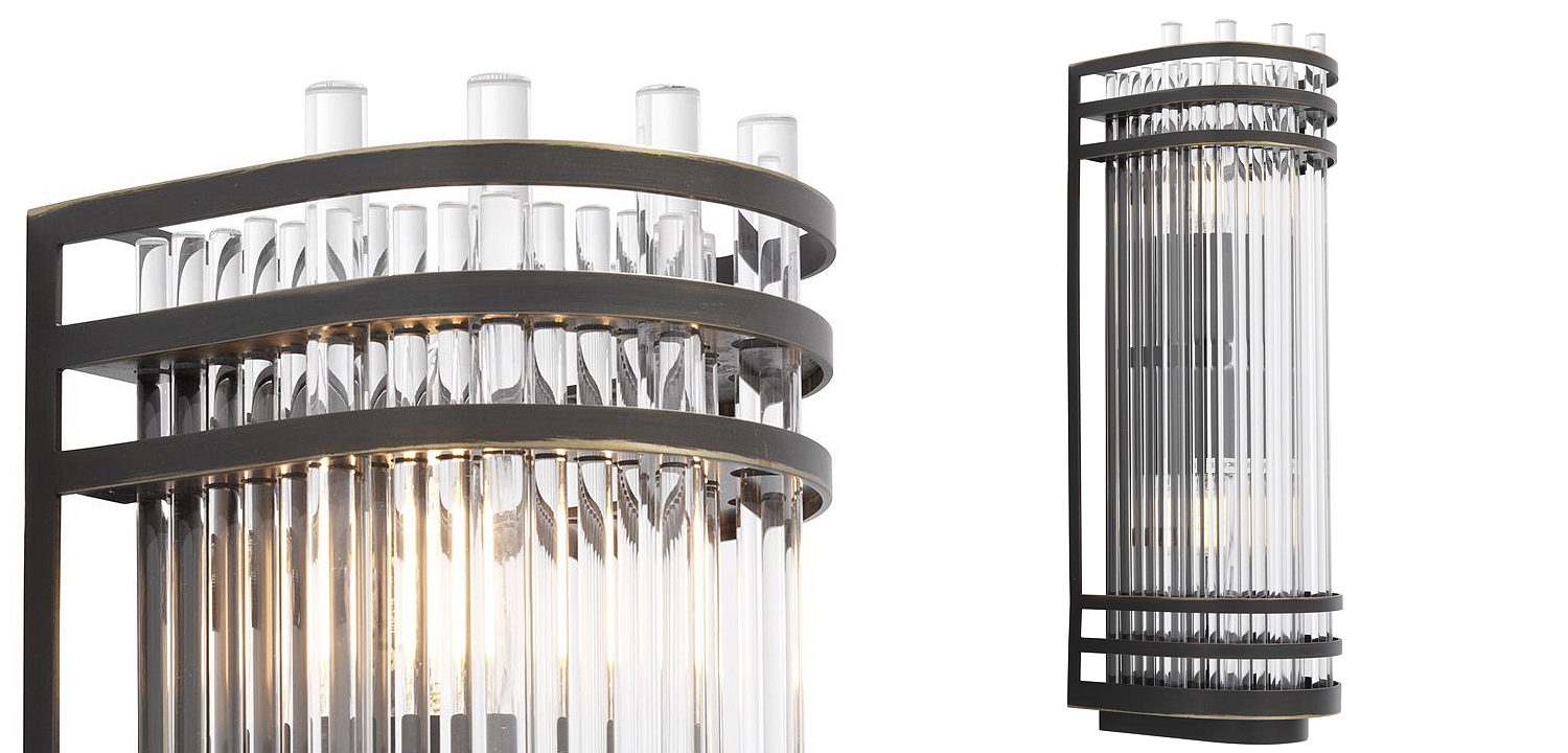 Бра Eichholtz Wall Lamp Gulf S Bronze Бра Eichholtz Wall Lamp Gulf S Bronze - Loft-Concept в Липецке