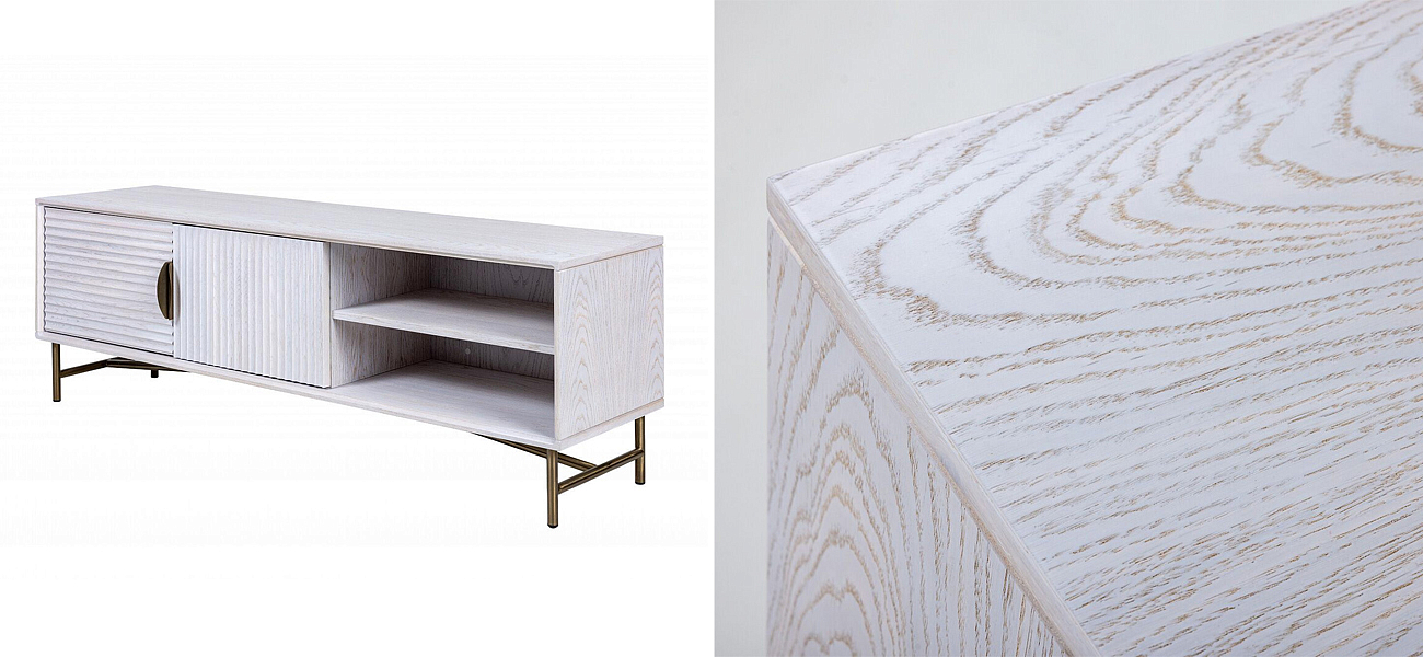 ТВ-тумба Antique Order Шпон Беленого дуба ТВ-тумба Antique Order Шпон Беленого дуба - Loft-Concept в Липецке