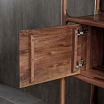 Стеллаж в гостиную для книг Moon Walnut Furniture варинант исполнения - 9 | Loft Concept в Липецке