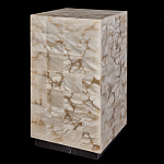 Торшер прямоугольный из натурального камня Calcite Geometry варинант исполнения - 9 | Loft Concept в Липецке