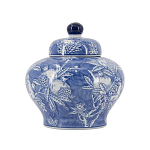 Ваза с крышкой в китайском стиле Гранатовое дерево Blooming Pomegranate варинант исполнения - 9 | Loft Concept в Липецке