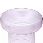 Кофейный столик стеклянный Elegant Lilac Glass Model варинант исполнения - 4 | Loft Concept в Липецке