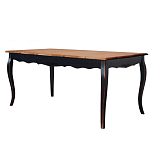 Стол обеденный прямоугольный из массива березы со столешницей из шпона ясеня Vintage варинант исполнения - 1 | Loft Concept в Липецке