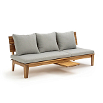 Садовый диван-трансофрмер Kate серый варинант исполнения - 1 | Loft Concept в Липецке