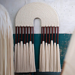 Настенное украшение из хлопковых нитей Volcan Wall Hanging варинант исполнения - 1 | Loft Concept в Липецке