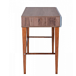 Стол письменный из массива бука с 2-мя ящиками серый Wenge Light варинант исполнения - 2 | Loft Concept в Липецке