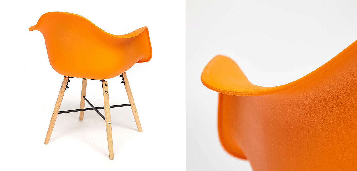 Стул DAW orange Стул DAW orange - Loft-Concept в Липецке
