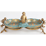 Блюдо двойное из фарфора Crogy варинант исполнения - 4 | Loft Concept в Липецке