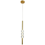 Подвесной светильник Celestin Spheres Brass Trio Hanging Lamp варинант исполнения - 2 | Loft Concept в Липецке