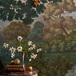 Обои ручная роспись Hill Country Scenic Special Colourway on scenic paper варинант исполнения - 3 | Loft Concept в Липецке