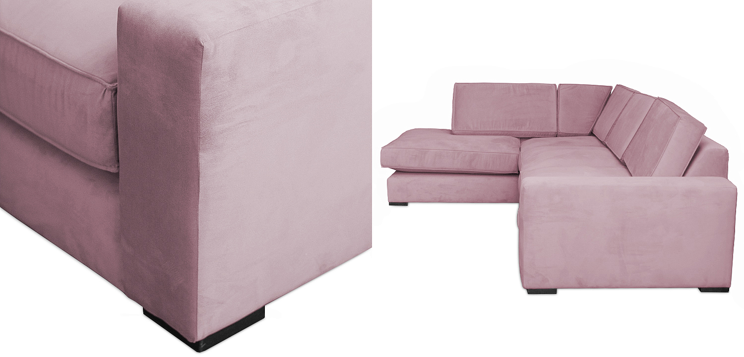 Диван угловой Lombardi Sofa вялая роза Диван угловой Lombardi Sofa вялая роза - Loft-Concept в Липецке
