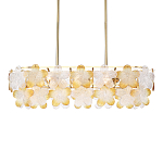 Люстра овальная с цветочными мотивами Light Floral Glow варинант исполнения - 2 | Loft Concept в Липецке