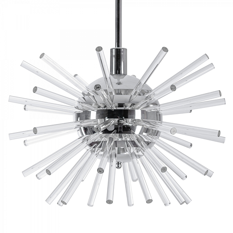 Bakalowits Miracle Sputnik Chandelier with Crystal Glass Rods Хром Прозрачное Стекло Bakalowits Miracle Sputnik Chandelier with Crystal Glass Rods Хром Прозрачное Стекло в Липецке | Loft Concept