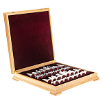 Шахматы Северные народы в ларце из натурального бука Decorative Thematic Chess варинант исполнения - 7 | Loft Concept в Липецке