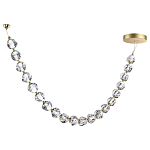 Подвесной светильник из прозрачных шаров Bubbles Bocci варинант исполнения - 12 | Loft Concept в Липецке