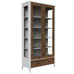 Витрина из массива бука двухдверная Tasteful Furniture варинант исполнения - 1 | Loft Concept в Липецке