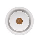 Встраиваемый спот светодиодный белого цвета круглой формы из металла Pure Circle  варинант исполнения - 2 | Loft Concept в Липецке