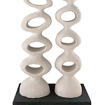 Белые тотемы природной формы Большой напольный Арт-объект Vega   варинант исполнения - 2 | Loft Concept в Липецке