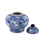 Ваза с крышкой в китайском стиле Гранатовое дерево Blooming Pomegranate варинант исполнения - 10 | Loft Concept в Липецке