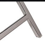 Стол сервировочный кожаный с декором в виде золотистой фигуркой лося Embodiment of Style варинант исполнения - 4 | Loft Concept в Липецке