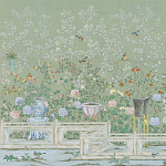 Обои ручная роспись Temple Newsam Mercury Grey варинант исполнения - 1 | Loft Concept в Липецке