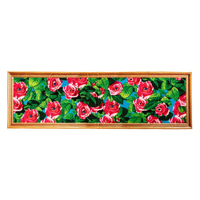 Коврик Seletti Roses With Eyes Мульти Коврик Seletti Roses With Eyes Мульти в Липецке | Loft Concept