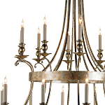 Люстра большая двухъярусная на 30 ламп Grand Chandelier варинант исполнения - 1 | Loft Concept в Липецке