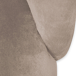 Барный стул вращающийся со спинкой Бежевый Велюр Vendramin Chair варинант исполнения - 3 | Loft Concept в Липецке