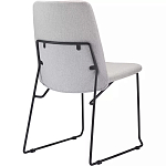 Стул мягкий светло-серый Chair Gray Runners варинант исполнения - 3 | Loft Concept в Липецке