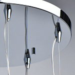 Люстра каскадная с 5-ю разноцветными стеклянными плафонами Kaleido варинант исполнения - 12 | Loft Concept в Липецке