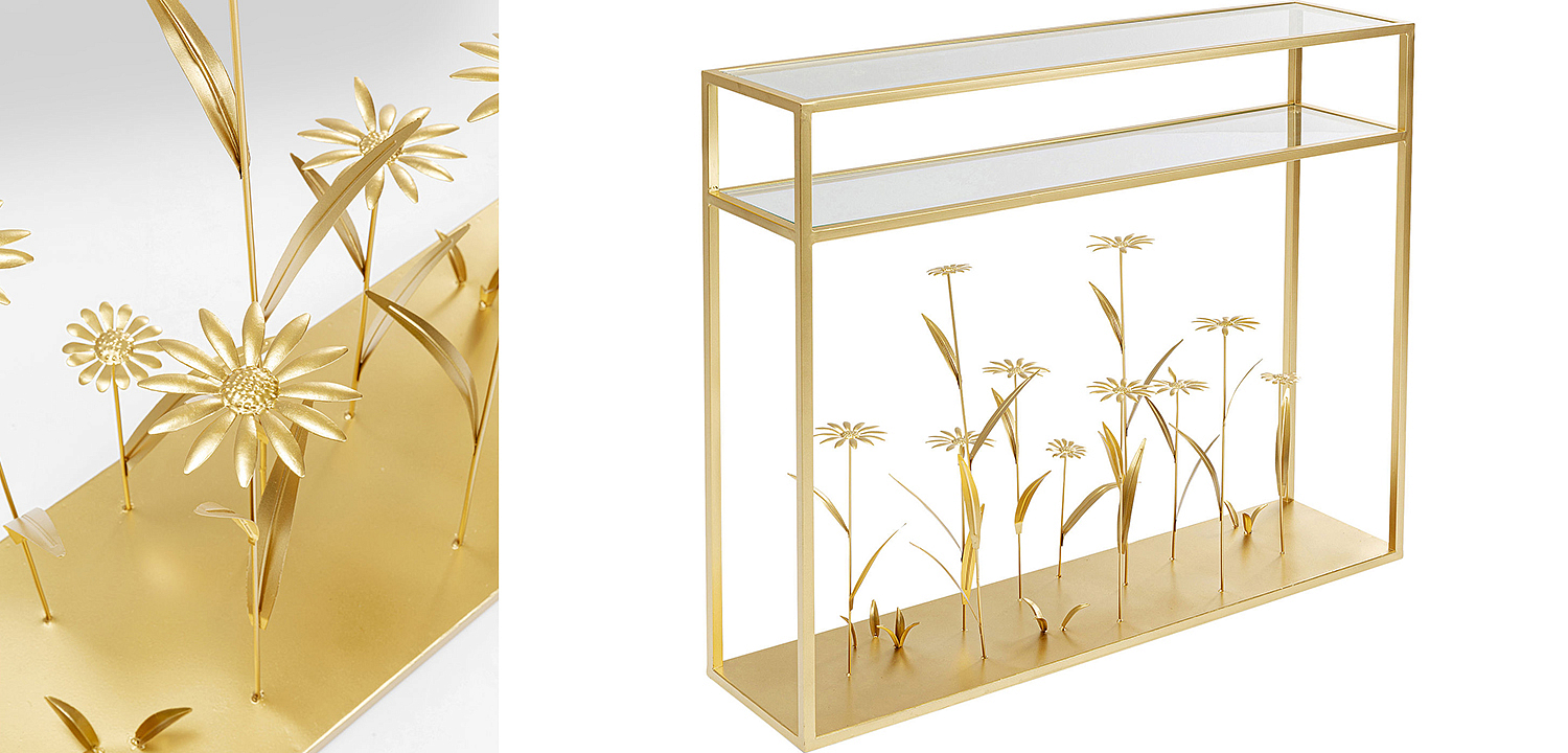 Консоль Golden Flowers Консоль Golden Flowers - Loft-Concept в Липецке