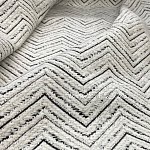 Мебельная ткань Шенилл черно-белый принт 145 см T3-38 варинант исполнения - 1 | Loft Concept в Липецке