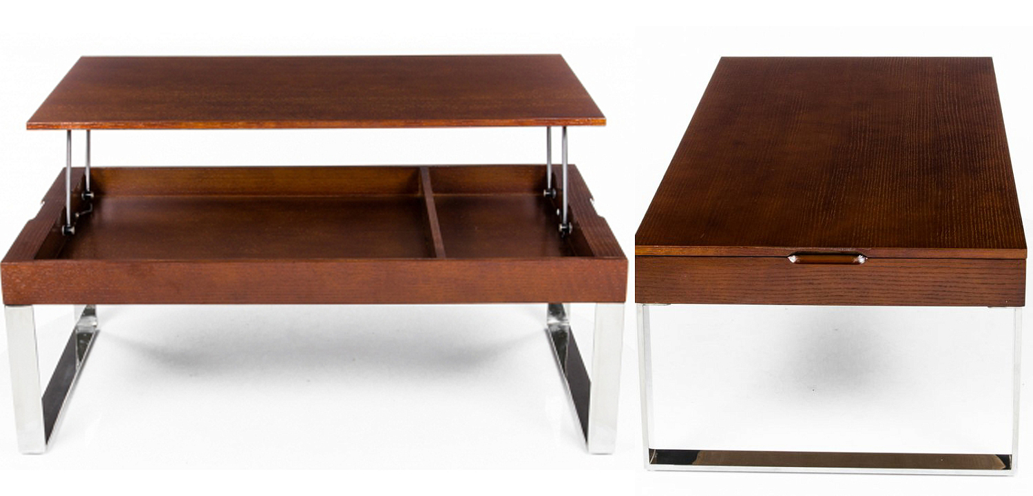 Кофейный стол Annecy Coffee Table brown Кофейный стол Annecy Coffee Table brown - Loft-Concept в Липецке