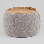 Пуф-трансформер Люкке с крышкой серый варинант исполнения - 3 | Loft Concept в Липецке