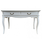 Консоль белого цвета из массива бука в стиле прованс White Provence варинант исполнения - 2 | Loft Concept в Липецке