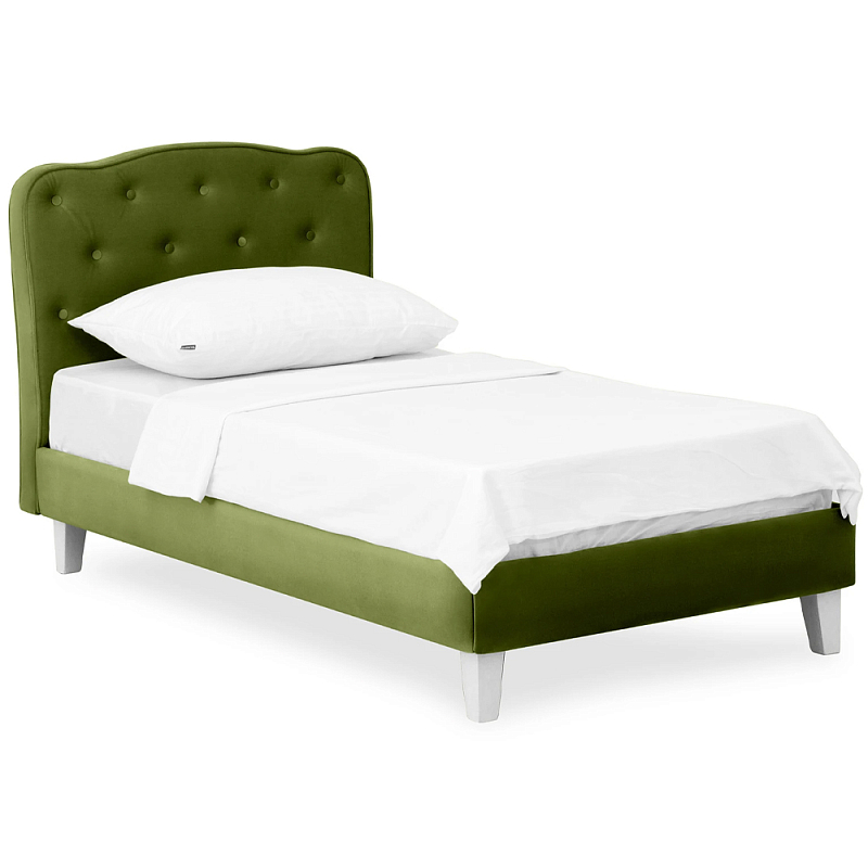 Кровать с мягким изголовьем Luna Palmer Bed Мульти Кровать с мягким изголовьем Luna Palmer Bed Мульти в Липецке | Loft Concept