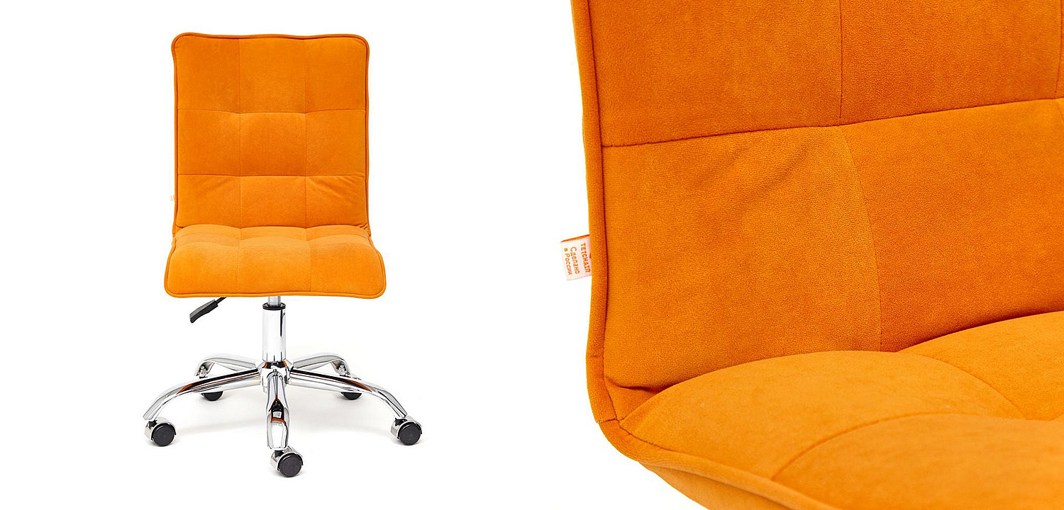 Кресло Deborah flock orange Кресло Deborah flock orange - Loft-Concept в Липецке