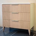 Комод коричневый с 3-мя ящиками на 4-х ножках Harper Line варинант исполнения - 3 | Loft Concept в Липецке