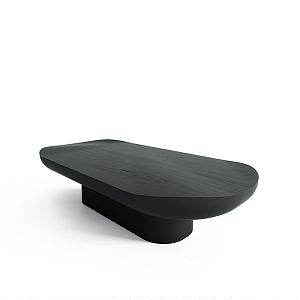 Столик кофейный цвет черный Entriken 3D 